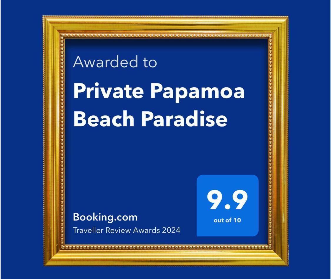 Private Papamoa Beach Paradise Exterior photo